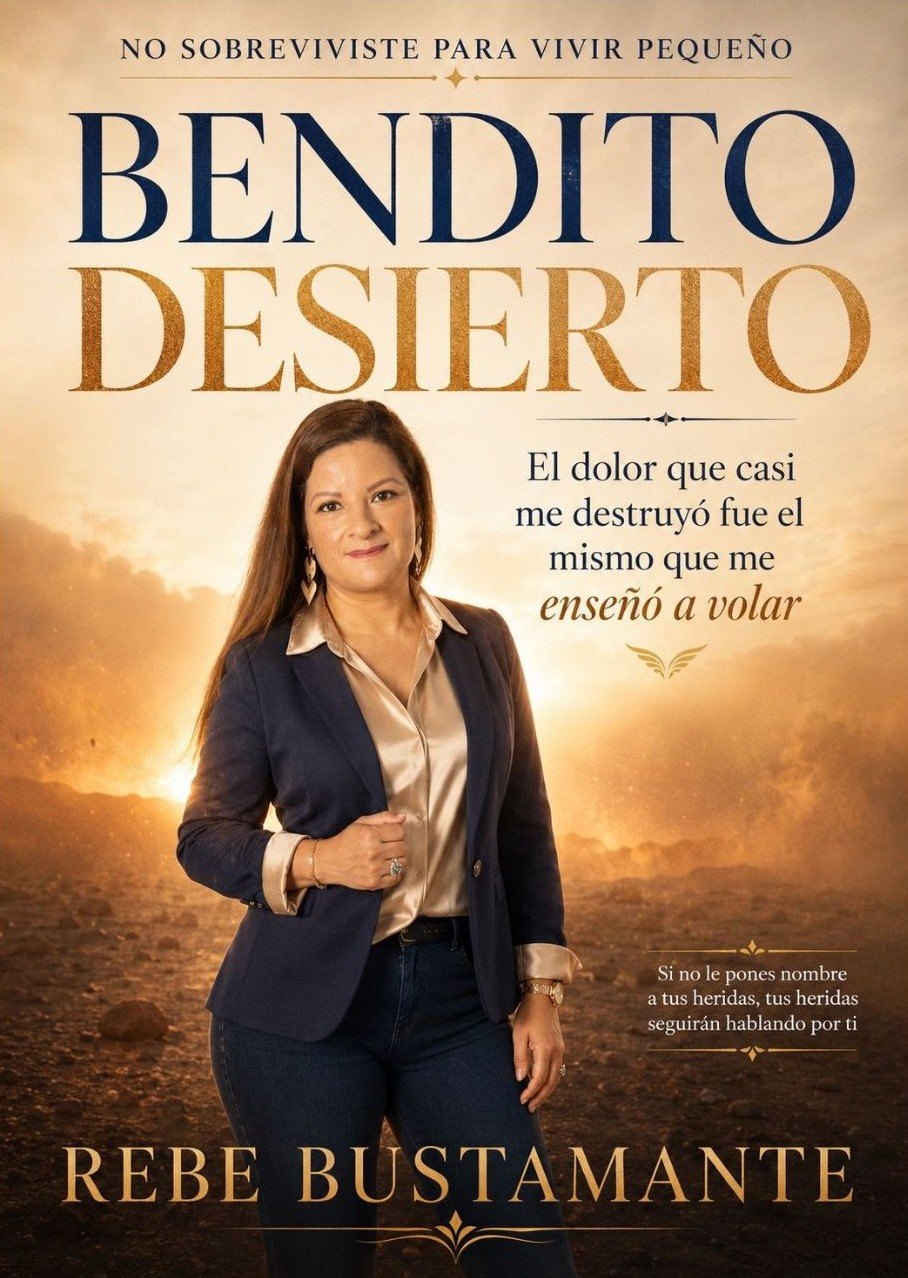 Portada del libro Bendito Desierto de Rebe Bustamante